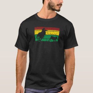 Breakaway Roping African American Cowgirl Rodeo Ca T-shirt