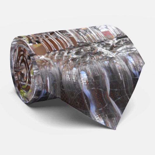 Breakbare glazen stropdas (Opgerold)