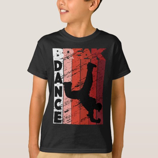 Breakdance B-Boy Breakdancer Breakdancing Hip Hop T-shirt (Voorkant)