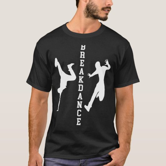 Breakdance B-Boy Dance Breakdancing Lover Dancer G T-shirt (Voorkant)