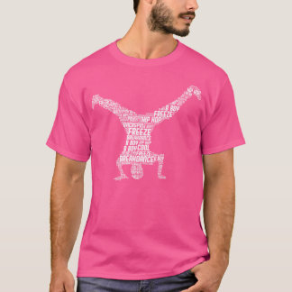 Breakdance Breakdancer Breakdancing Jongens Mannen T-shirt