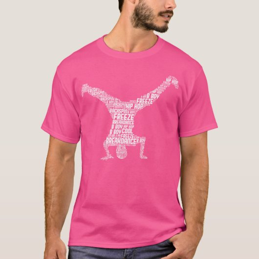 Breakdance Breakdancer Breakdancing Jongens Mannen T-shirt (Voorkant)
