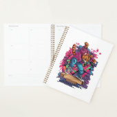 Breakdance Meow � Urbane Graffiti Kattendans Planner (Display)
