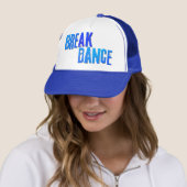 Breakdance neon blauw pet (In situ)
