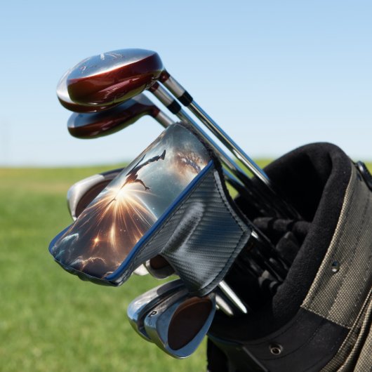 Breakdance ontmoet het universum golfheadcover (Insitu)