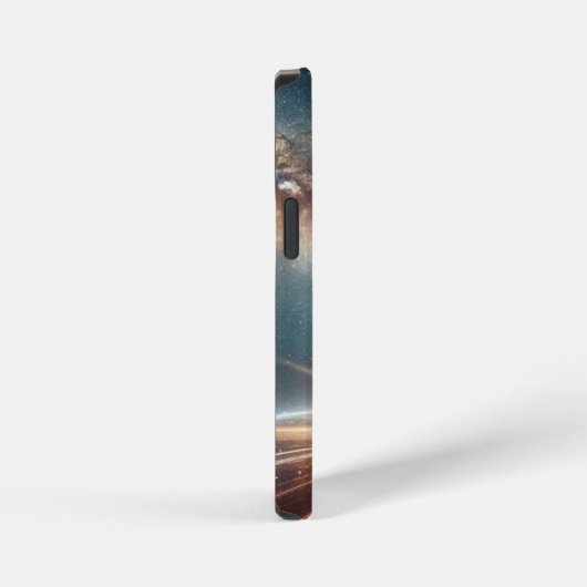 Breakdance ontmoet het universum iPhone hoesje (Rechterkant)