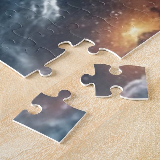 Breakdance ontmoet het universum legpuzzel (Zijkant)