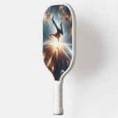 Breakdance ontmoet het universum pickleball paddle (Links)