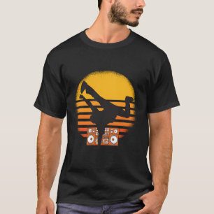 Breakdance Pose Breakdancing Art voor Break T-shirt