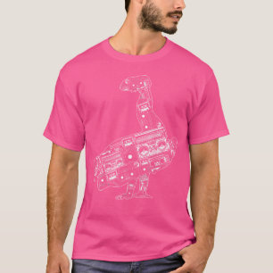 Breakdance Sillhouette Street Dance Breakdance Gif T-shirt