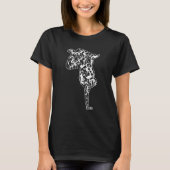 Breakdance Sillhouette Street Dance Breakdance T-shirt (Voorkant)