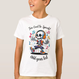 Breakdance Skeleton – Kids Halloween T-Shirt