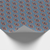 Breakdance straatbrand met stedelijke energie cadeaupapier (Hoek)