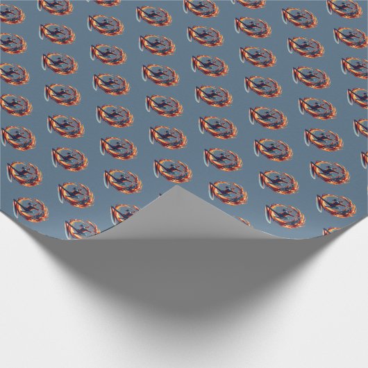 Breakdance straatbrand met stedelijke energie cadeaupapier (Hoek)