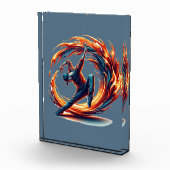 Breakdance straatbrand met stedelijke energie fotoblokken (Rechts)