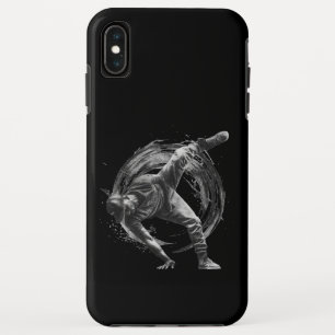 Breakdance Urban Style Monochrome Motion Art Case-Mate iPhone Case
