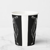 Breakdance Urban Style Monochrome Motion Art Papieren Bekers (Links)