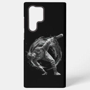 Breakdance Urban Style Monochrome Motion Art Samsung Galaxy Hoesje