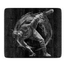 Breakdance Urban Style Monochrome Motion Art