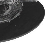 Breakdance Urban Style Monochrome Motion Art Snijplank (Hoek)