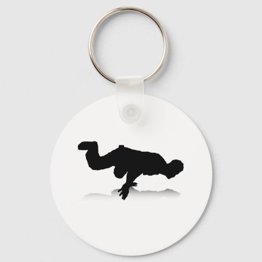 Breakdancer (aan de ene kant) sleutelhanger (Voorkant)