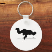 Breakdancer (aan de ene kant) sleutelhanger (Voorkant)