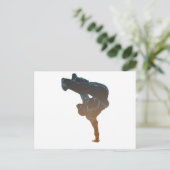 Breakdancer Briefkaart (Staand voorkant)