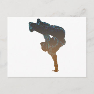 Breakdancer Briefkaart