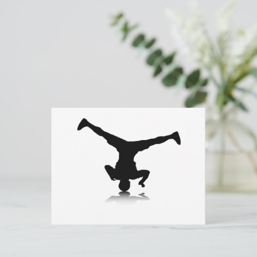 Breakdancer (centrifuge) briefkaart (Staand voorkant)