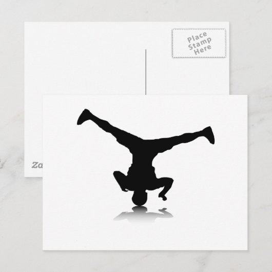 Breakdancer (centrifuge) briefkaart (Voorkant / Achterkant)