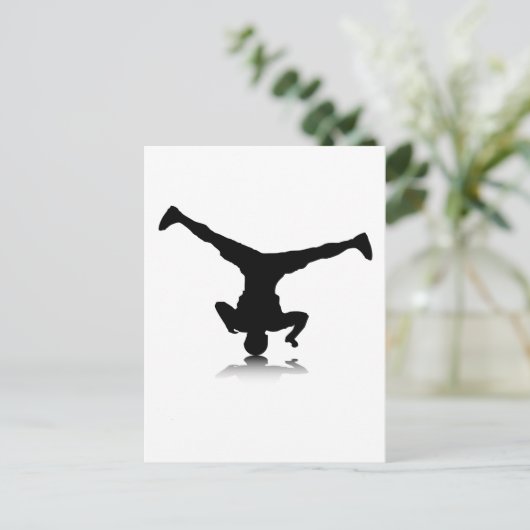 Breakdancer (centrifuge) briefkaart (Staand voorkant)