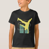 Breakdancer Hip Hop T-shirt (Voorkant)