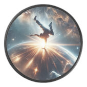 Breakdancer in actie, Ai, Actie in de Galaxy Hockey Puck (Voorkant)