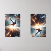 Breakdancer in actie, Ai, Actie in de Galaxy Muurkunst Sets (Voorkant)