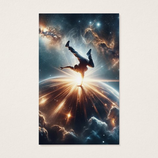 Breakdancer in actie, Ai, Actie in de Galaxy Visitekaartje (Voorkant)