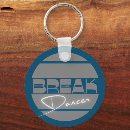 Breakdancer Sleutelhanger (Achterkant)