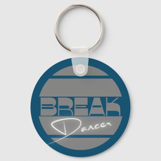 Breakdancer Sleutelhanger (Achterkant)