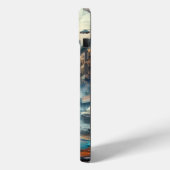 Breakdancer Vrouwen in actie New York silhouet Case-Mate iPhone Case (Achterkant / Links)