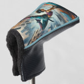 Breakdancer Vrouwen in actie New York silhouet Golfheadcover (3/4 voorkant)