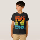 Breakdancing B-boy Break Dance Urban Dance T-shirt (Voorkant volledig)