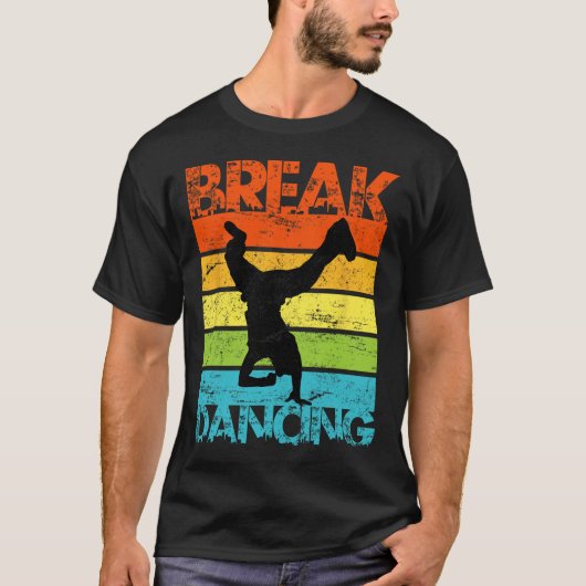 Breakdancing B-boy Break Dance Urban Dance T-shirt (Voorkant)