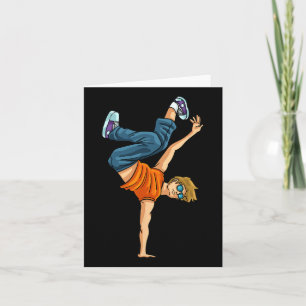 Breakdancing Breakdance Shirt Break Hiphop Hip Dan Kaart
