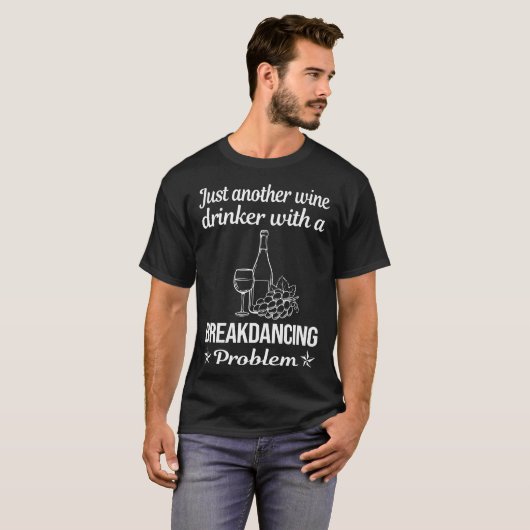 Breakdancing Breakdancer Break Dance T-shirt (Voorkant volledig)