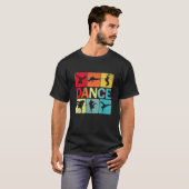 Breakdancing door Boy Dance Breakdance Dancer Hip T-shirt (Voorkant volledig)