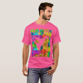 Breakdancing Shirt Fun Graffiti Art Breakdance Hip (Voorkant volledig)