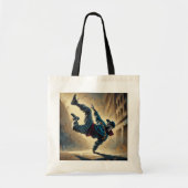 Breakdancing Tote Bag (Voorkant)