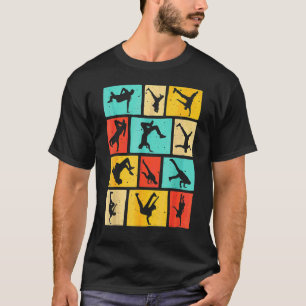 Breakdancing Vintage Hip Hop Cool Breakdanser T-shirt