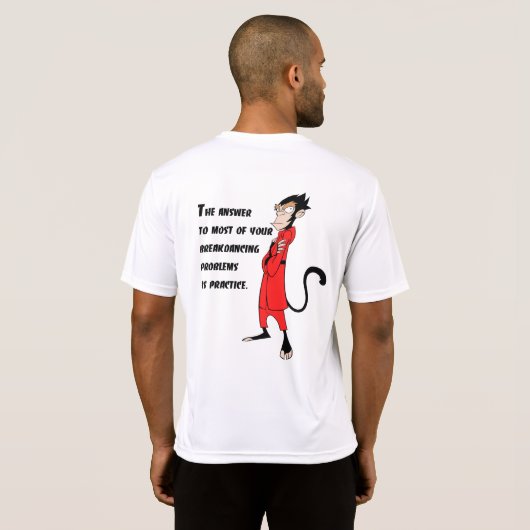 Breakdanopleiding T-shirt (Achterkant volledig)