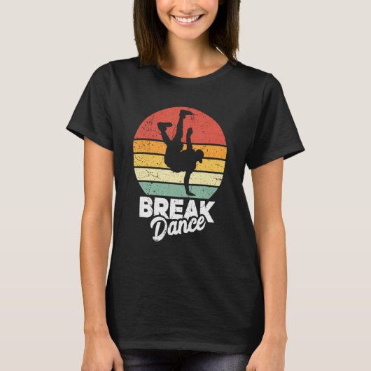 Breakdans Bboy Bgirl Streetdans Break Dance T-shirt (Voorkant)