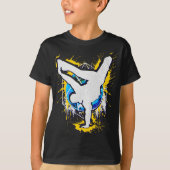 Breakdans - Breakdancer - Break Dancing T-shirt (Voorkant)